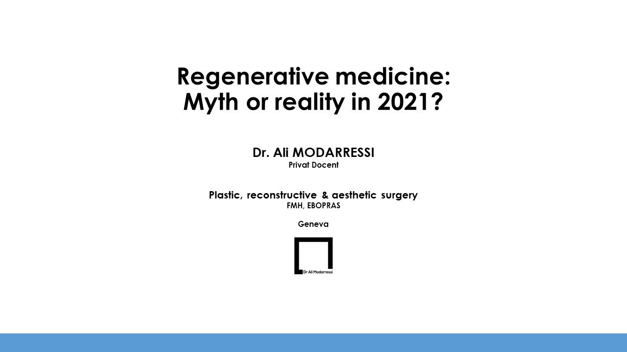 Regenerative medecine myth or reality